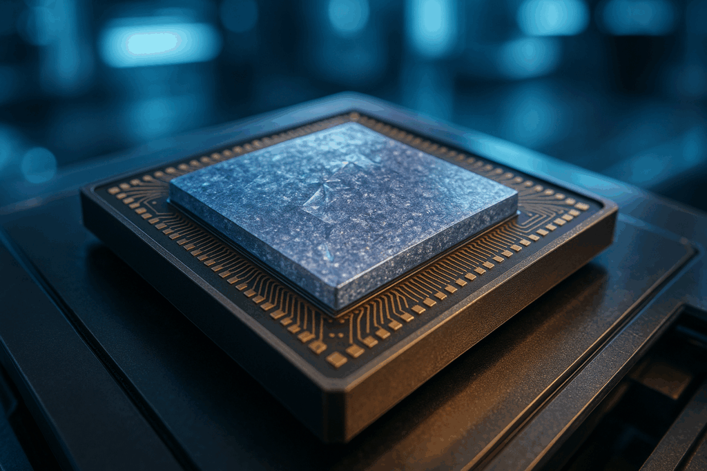 microchip with diamond